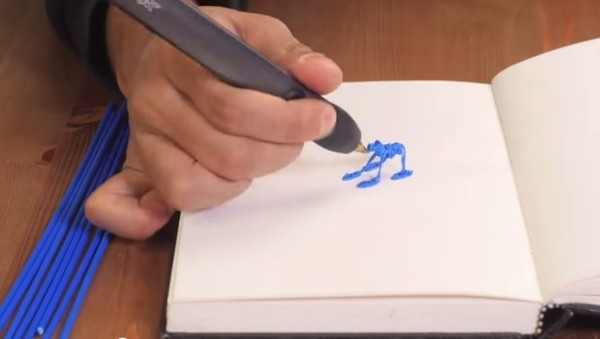 3D打印筆3Doodler 2.0風(fēng)暴你的大腦，給你更好的繪畫體驗(yàn)