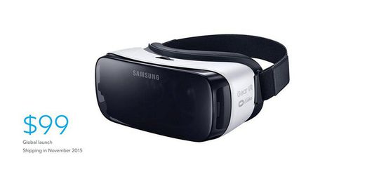 消費(fèi)者版Gear VR售價(jià)99美元，11月上市