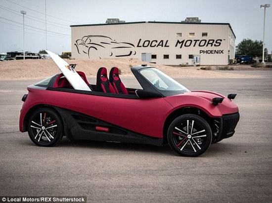 3D打印電動汽車你敢買嗎？不搖號 不限行