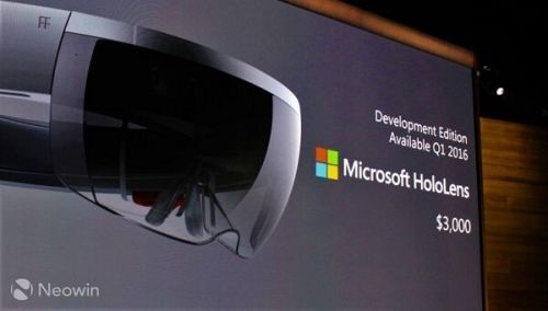 HoloLens開發(fā)版確認(rèn)將會在3月30日發(fā)布