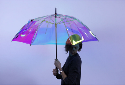 智能雨傘來襲 提前半小時告訴你要下雨