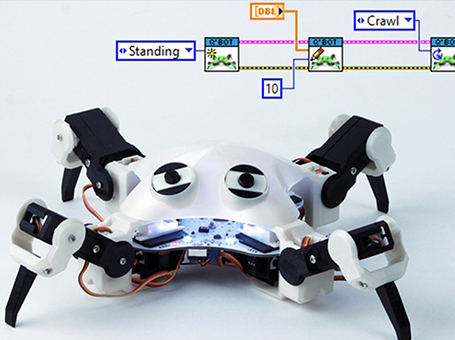 【智能界大百科】用于STEM教育的開源3D打印機器人QuadBot