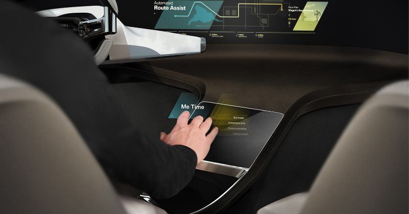 寶馬帶來HoloActive觸控技術 虛擬界面取代物理接觸