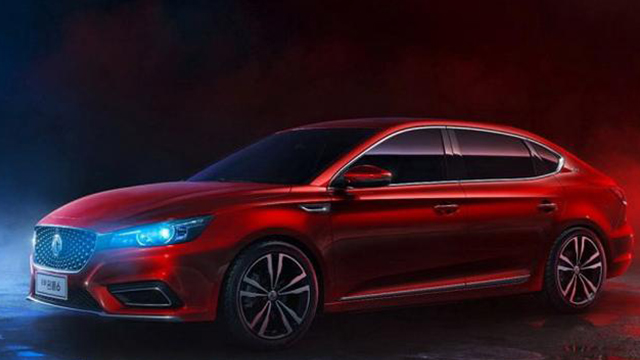 上汽乘用車發(fā)布了全新名爵6的官圖，運(yùn)動(dòng)感十足