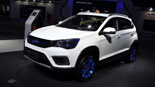 瑞虎3xe車型正式發(fā)布，藍(lán)色裝飾別致
