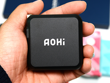 濃縮氮化鎵精華，100W大功率輸出只有餅干大小——AOHi充電頭簡評(píng)