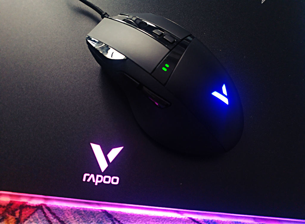 靚麗好用：雷柏 V10RGB鼠標墊、VT350Q鼠標
