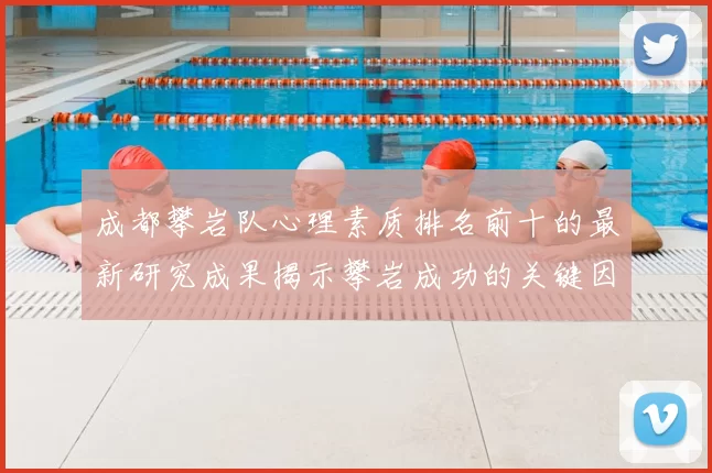 成都攀岩队心理素质排名前十的最新研究成果揭示攀岩成功的关键因素