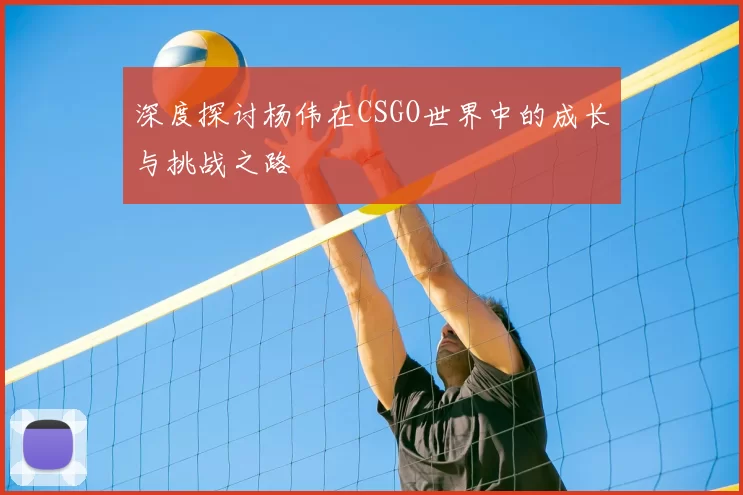 深度探讨杨伟在CSGO世界中的成长与挑战之路